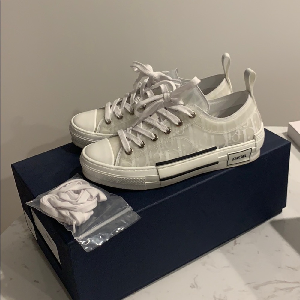 Christian Dior sneakers.